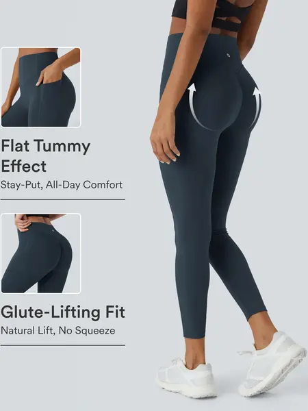 【Creator’s Pick】Halara UltraSculpt High Waisted Scrunch Butt Lifting Tummy Control Pocket Shaping Training Leggings #BackToSchool