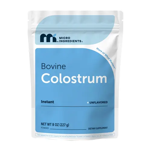 Micro Ingredients Instant Bovine Colostrum Powder, 8oz