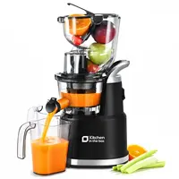 Cold Press Juicer, Slow Masticating Juicer Machine for Fruits & Vegetables, High Juice Yield, Easy Clean, BPA-Free, Quiet Motor, Fresh Juice Maker for Home