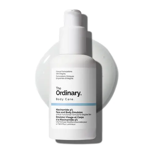 The Ordinary Niacinamide 5% Face and Body Emulsion, Dark Spot & Skin Tone Corrector, 3.4 Fl Oz