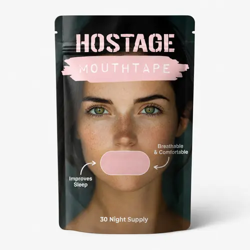 Hostage Mouth Tape - The Best Women's MOUTHTAPE on World! Sleep Tape, Healthcare