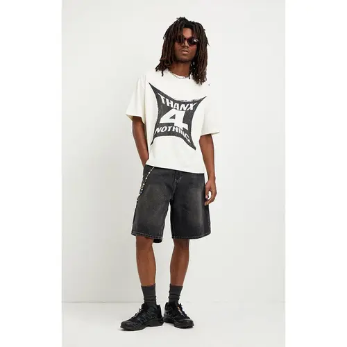 Pacsun Men's Parker Baggy Jean Shorts Carpenter Black