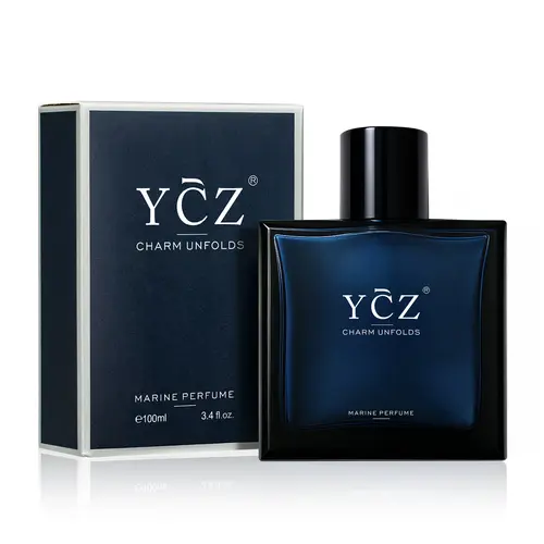 [YCZ] Midnight Marine Eau de Parfum 3.4/1.7fl oz | Aromatic Marine Fragrance for Men, Magnetic & Sensual, Long-Lasting for Dates and Everyday Wear, Inspired by the Effortless Attraction That Naturally Draws People Closer