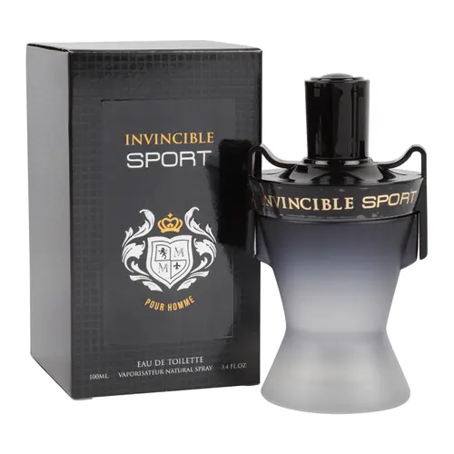 Invincible Sport Spray Cologne Eau de Toilette for Men 100ml/3.4fl.oz. - Men's Fragrance