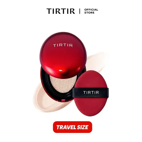 [TIRTIR Official] Travel Size Mask Fit Red Cushion 4.5g | Full Coverage Handy Foundation Korean Daily Makeup Satin Finish Concealer Cosmetic