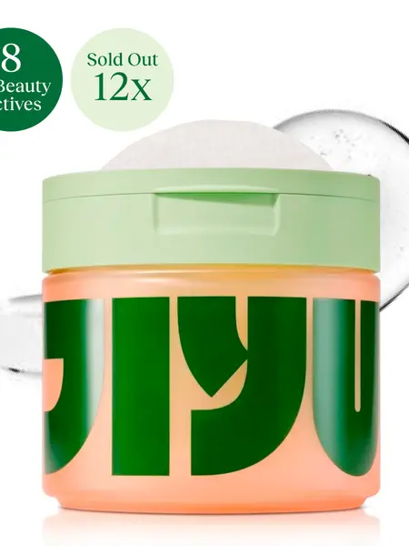 JIYU Renewal & Rejuvenation Toner Pads - Calming, Anti-Aging, Dark Spot Minimizing, Hydrating, Wrinkle Reducing Korean Skincare with Snail Mucin, Centella Asiatica, Niacinamide, Peptide Complex for Skin Repair, Gentle, Acne