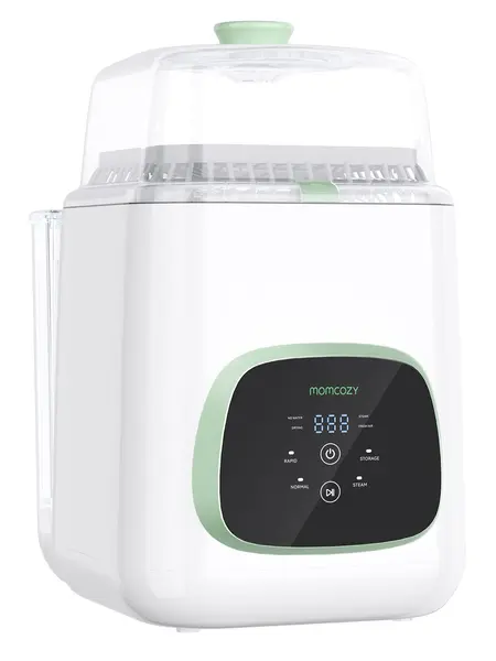 Momcozy KleanPal Pro Baby Bottle Washer, Sterilizer & Dryer with 300 Detergent Tablets - All-in-One Cleaning Machine for Bottles, Pump Parts & Baby Essentials