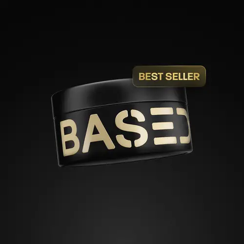 BASED Pomade | Medium Hold & Medium Shine | Simple, Effective, BASED.