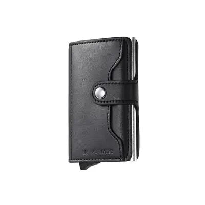 BRUNO MARC Men's Slim Metal Business Style Wallet - Minimalist Pop-Up Card Holder with RFID Blocking, RFID Shielded Layer, Integrated Money Clip for Front Pocket, Durable Men's Accessories