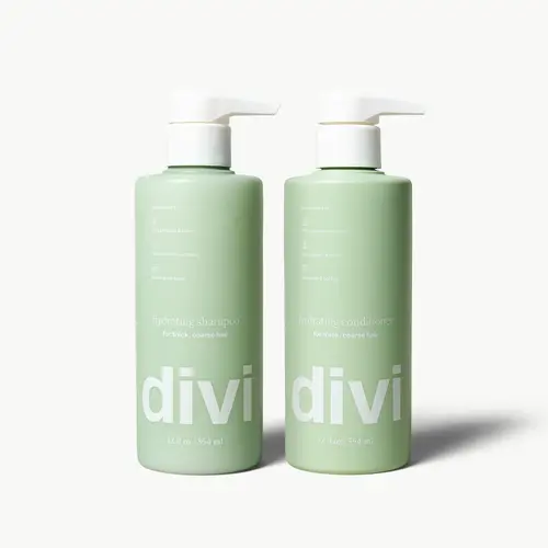 Hydrating Shampoo & Conditioner for Normal to Thick Hair, 12 fl oz each | Divi