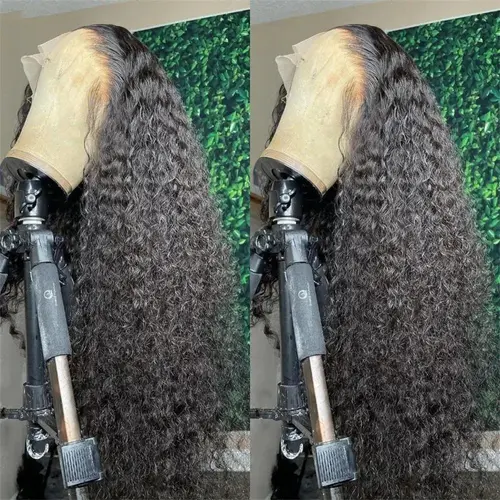Bling Hair Clearance Sale 13x4 13x6 HD Transparent Lace Wig Deep Wave Brazilian Human Hair Lace Frontal Wig for Women Curly Pre Plucked 30 32 Inches 180% Natural Hairline SoHoChic Style #TikTokShopBackToSchool