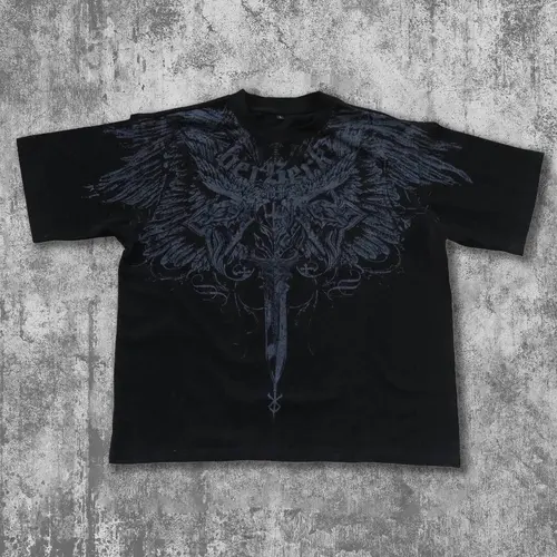 Anime Berserk Graphic T-Shirt, Men's Clothing Cotton Short-Sleeve Round Neck Tee, Summer Streetwear Top for Men (All Sizes),sohochic