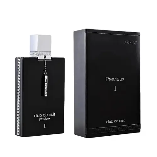 Armaf Club de Nuit Precieux I Eau de Parfum for Men - 1.85 fl.oz Alcohol Base Bottle, Spicy Amber, Citrus Woody Fragrance with Anise, Cedarwood, Warm Musk Finish, Pineapple, Vanilla, Jasmine, Lemon, Pear Notes, Edp Spray, Adult Male Use