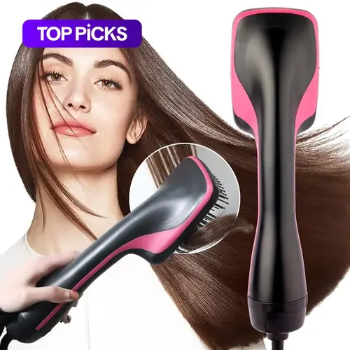 Multifunctional Hot Air Comb, 1 Box Automatic Hair Straightener, Negative Ion Hot Air Comb, Ionic Straightener, Hair Styling Tool for Home & Salon Use, Daily Hair Styling Tools #TOP PICKS