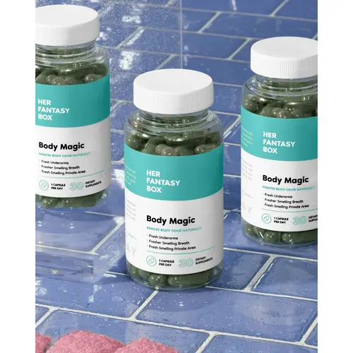 Body Magic Chlorophyll for Body Odor & Clear Skin - 3 Pack