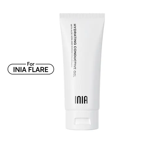 INIA Skin Care Machine & Face Massager Gel, Gentle Moisturizer with Hyaluronic Acid - Lightweight Gel Moisturizers & Mists for Facial Use, Highly Concentrated Hydration to Moisturize and Support Skin Repair,sohochic