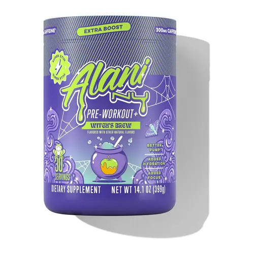 Alani Nu Sugar-Free Pre-Workout Edible Supplement Powder - 300mg Caffeine, Kiwi Strawberry Flavor, Healthcare Fitness & Sports Nutrition Aid, Adult Gym Performance Boost, Focus Support, Pump Support