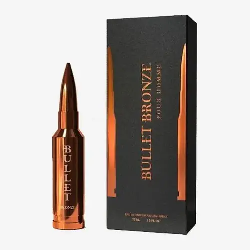 Bharara Beauty Bullet Bronze Pour Homme 75ml (2.5 oz)  Eau de Parfum - Long Lasting Luxury Fragrance Gift For Men