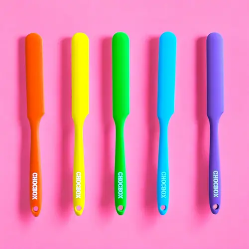 Chocbox Wand Reusable Silicone Spatula - Durable for Repeat Kits, Bakeware, Cake Decorating Tools, Baking Supplies for Chocolate Making