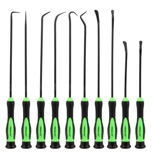 10pc  Hook and Pick Tool, Pick Tool Set for Car Auto Oil Seal/O-Ring Seal Gasket Pick Hooks Puller Remover removal tool work equipment magnetic pickup hand tool mechanic tool Auto Repair Tools, Automotive Repair Kit, Car Accessories,toolupgrade