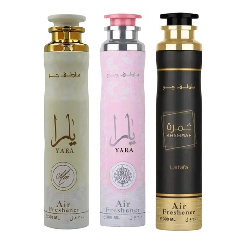 Asad Air Freshener + Yara Air Freshener + Khamrah Air Freshener