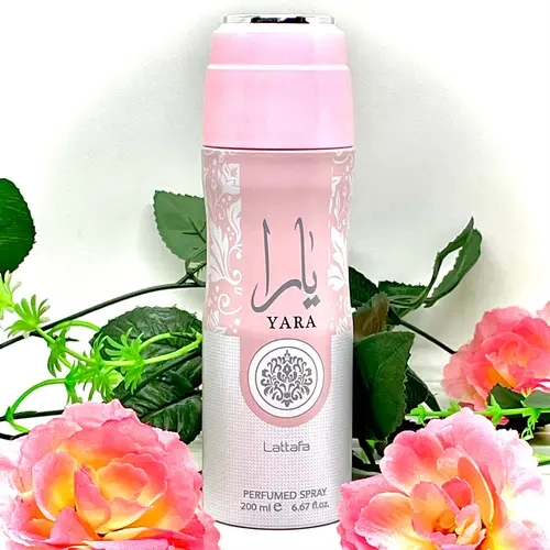 Lattafa Yara Perfumed Deodorant Spray - Unisex, 6.67 oz Single Item Bath & Body Care Product