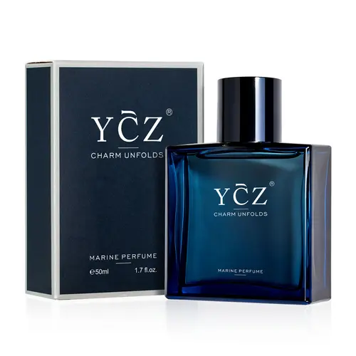 YCZ Midnight Marine Eau de Parfum 1.7 fl oz | Aromatic Marine Fragrance for Men, Magnetic & Sensual, Long-Lasting for Dates and Everyday Wear, Inspired by the Effortless Attraction That Naturally Draws People Closer