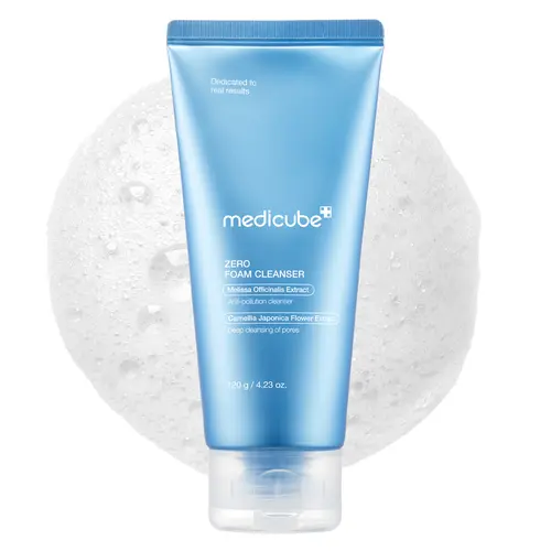 [medicube] Zero Foam Cleanser for Sensitive Skin - Sebum Control, Moisture Balance, and Pore Minimization | Korean Skincare