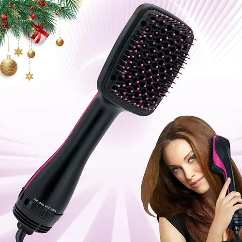 2 in 1 Comfort Comb Design Multifunctional Hair Dryer, Fast Drying Hair Styling Tool, Hairdressing Comb Hot Air Brush, Trending Products, Makeup Products, Back To School, Hair Straightener Comb, Air Styler