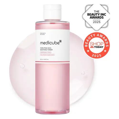[medicube] PDRN Pink Cica Soothing Toner I Pink Glow Toner I Salmon DNA, Salmon PDRN, Hydrating, Moisturizing, Uneven Tone, Korean Skincare