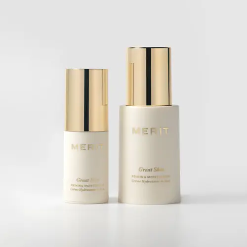 MERIT Great Skin Moisturizer - Lightweight Priming and Firming Moisturizer Cream with Peptides and Hyaluronic Acid Skincare Skin Repair Comfort Moisture