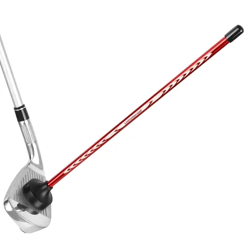 Craftsman Golf Alignment Rod with Strong Magnet Base, Compact Portable Practice Tool, Swing Path Trainer, Protective Wrap, Golf Training Aids for Beginners