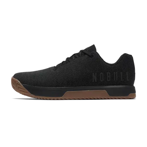 NOBULL Men's Outwork Edge (Impact) Shoe in Black Gum - OG Strength Training Shoe, Durable Gym Trainer, Lifting Sneaker