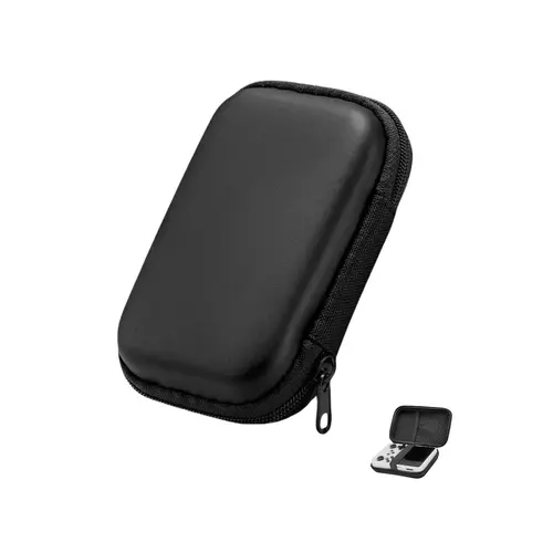 WUDS Rugged EVA Shell Carrying Case - 80g Lightweight for Easy Carrying, Absorbs Daily Bumps, Protective Box for Retro Handheld Game Consoles R36S/RG35, Black Portable Accessory,sohochic