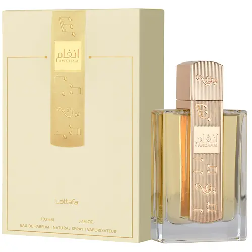 Lattafa Angham Eau de Parfum Spray Unisex, 3.4 Ounce