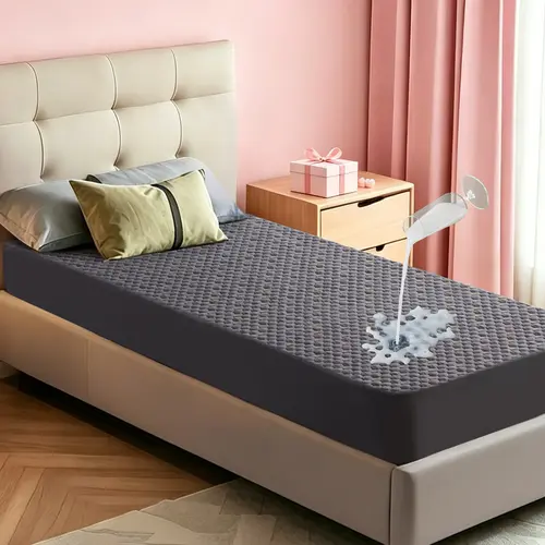 【BEDLORE】Waterproof Mattress Topper & Mattress Protector, Soft Breathable Noiseless Cover, Deep Pocket Bed Sheets Style (Fits 6–18 Inches), Bedding Essential for Bedroom Cleaning HomeEssentials