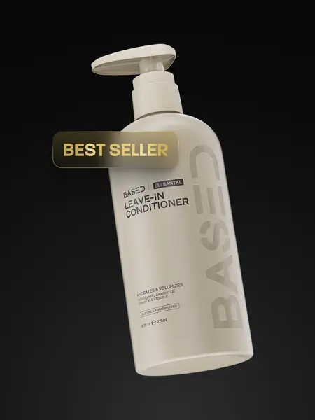 BASED Leave-in Conditioner | Instant Hydration & Anti-Frizz | Simple, Effective, BASED.