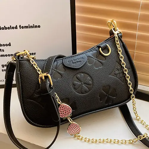 Women's Patterned Bag, Crossbody Bags with Adjustable Strap, Handbag Shoulder Purse, Casual Fashion Bag, Casual PU Leather Zipper Shoulder Purse for Daily Use and Commuting