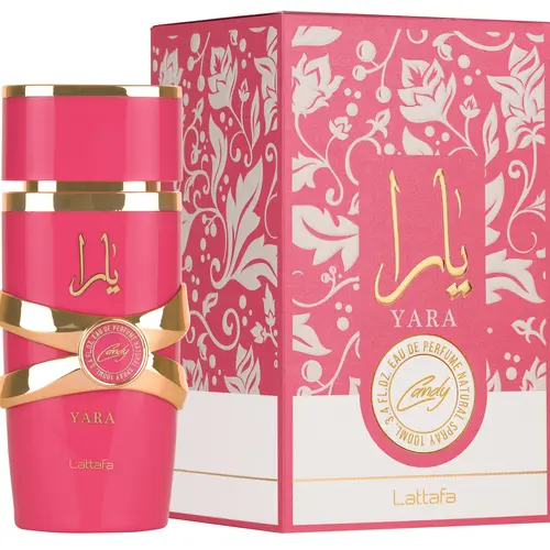 Lattafa Perfumes Yara Candy 100ml (3.4 Oz)  EDP For Women -  Long Lasting Perfume For Women With Notes of - Green Mandarin, Strawberry Fizz & Vanilla fragrance i got you  vanilla