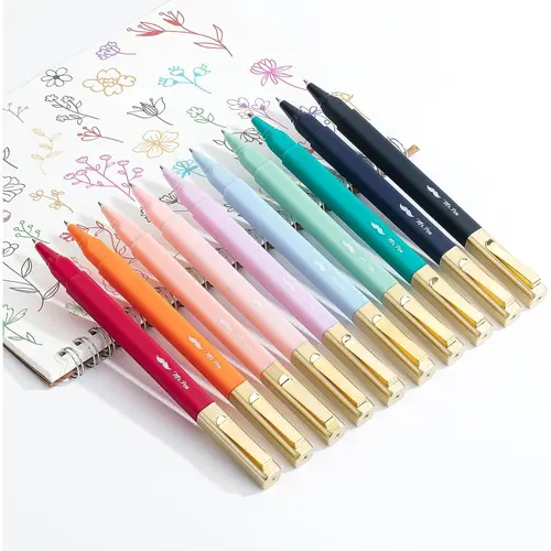 Mr. Pen Aesthetic Fast-Drying Ballpoint Pens, 10-Pack Multi-Color Office Stationery, Office Accessories for Teachers, Back to School Gifts