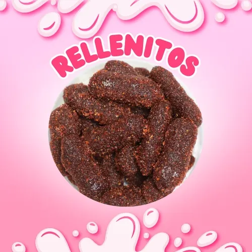 Rellenitos Enchilados 6-8oz – Mexican Spicy Candy with Chamoy & Chili Snack Dry Dried