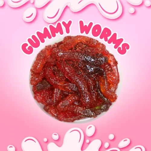 Gummy Worms Enchilados 6oz & 8oz – Spicy Gummy Candy with Chamoy & Chili