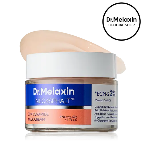 [Dr.Melaxin Official] Necksphalt ECM Neck Barrier Cream | Anti-aging Cream, Firming Wrinkles, Skin Lifting | Korean Cosmetics | 1.7 fl oz (50 ml)