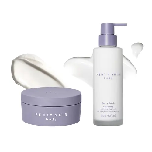 Fenty Skin Butta Drop Body Cream + Body Milk Body Care Hydrating Lotion Duo