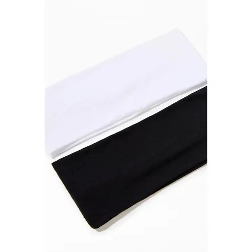 Pacsun Women's 2 Pack Basic Soft Headbands