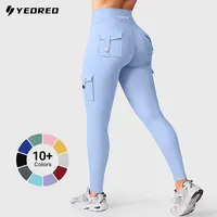YEOREO Women's CoreFlex Cargo Leggings - Hidden Scrunch Butt Lifting, Pockets, High Rise Activewear for Fitness - Athleisure Wear, Sporty Chic Workout Outfit Inspo for Gym Yoga,back to school,back to school haul,sohochic