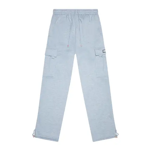 VICTORIOUS Men's Baggy Cargo Sweatpants, Relaxed Fit Soft Heavyweight Fleece with an Elastic Waist and Adjustable Hem, Pockets, Streetwear, Baggy Long Men's Pants, Menswear, Mens Clothing