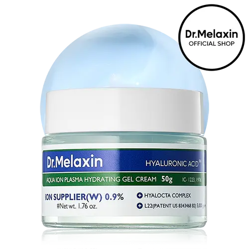 [Dr.Melaxin Official] Aqua Ion Plasma Hydrating Gel Cream | Moisturizing, L22, Brightening, Anti-aging | Korean Cosmetics | 50ml