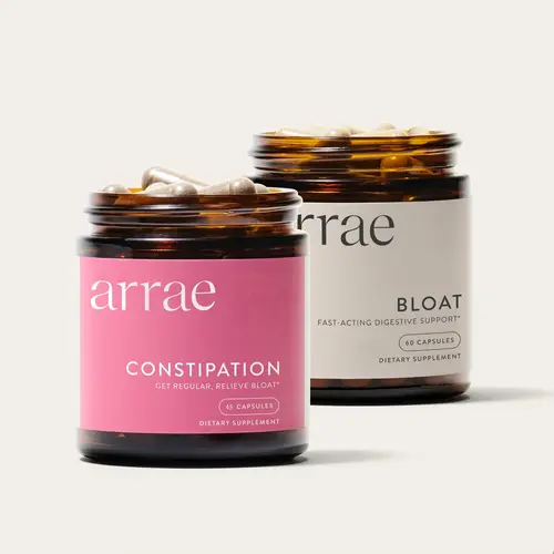 Arrae Debloat & Detox | Bloating & Constipation Relief| Natural Constipation Relief| Regularity Support| 30 Day Supply | Dietary Supplement Gut Health Digestive Enzyme Organic Triphala Dandelion Root