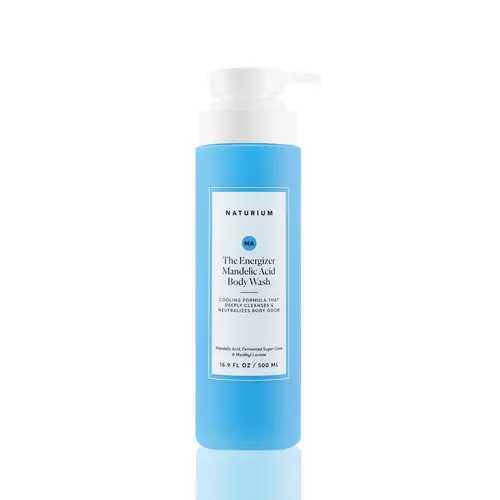Naturium The Energizer Mandelic Acid Body Wash (500ml) - Neutralize Body Odor, Fermented Sugar Cane